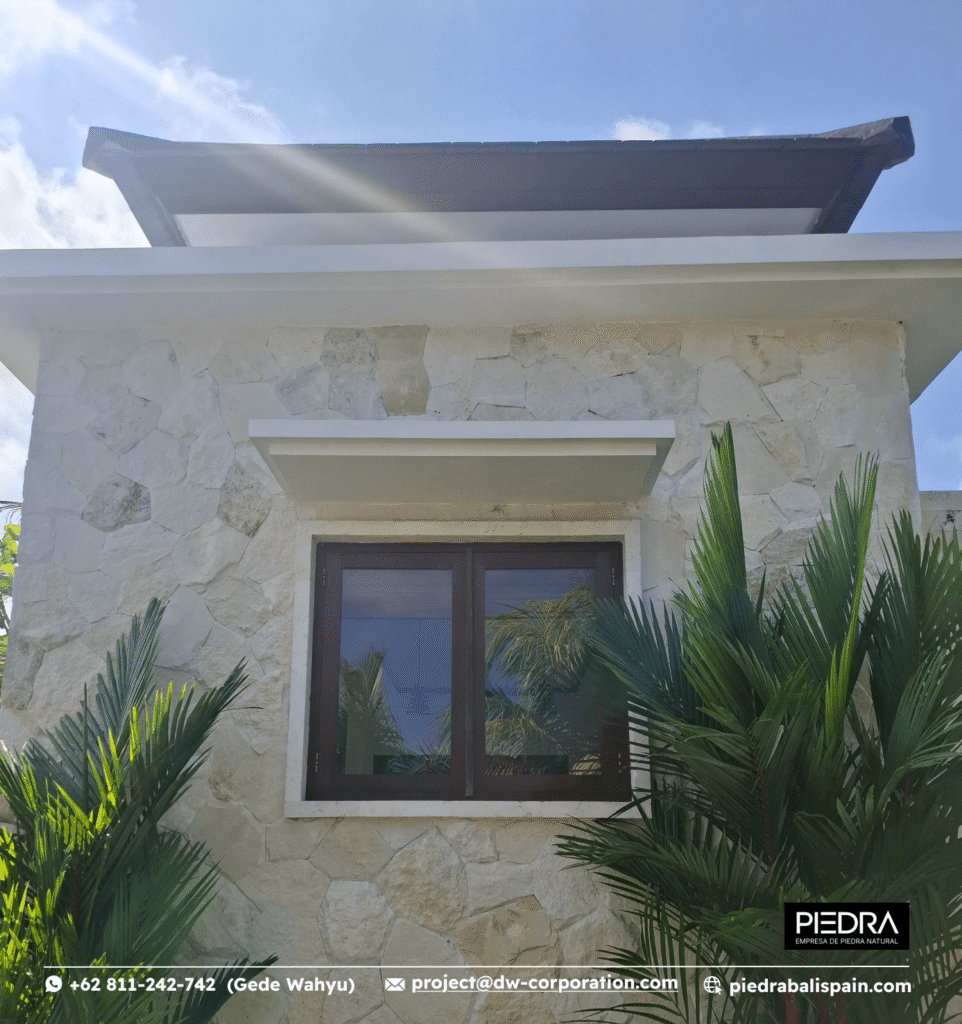Muros de piedra para exteriors