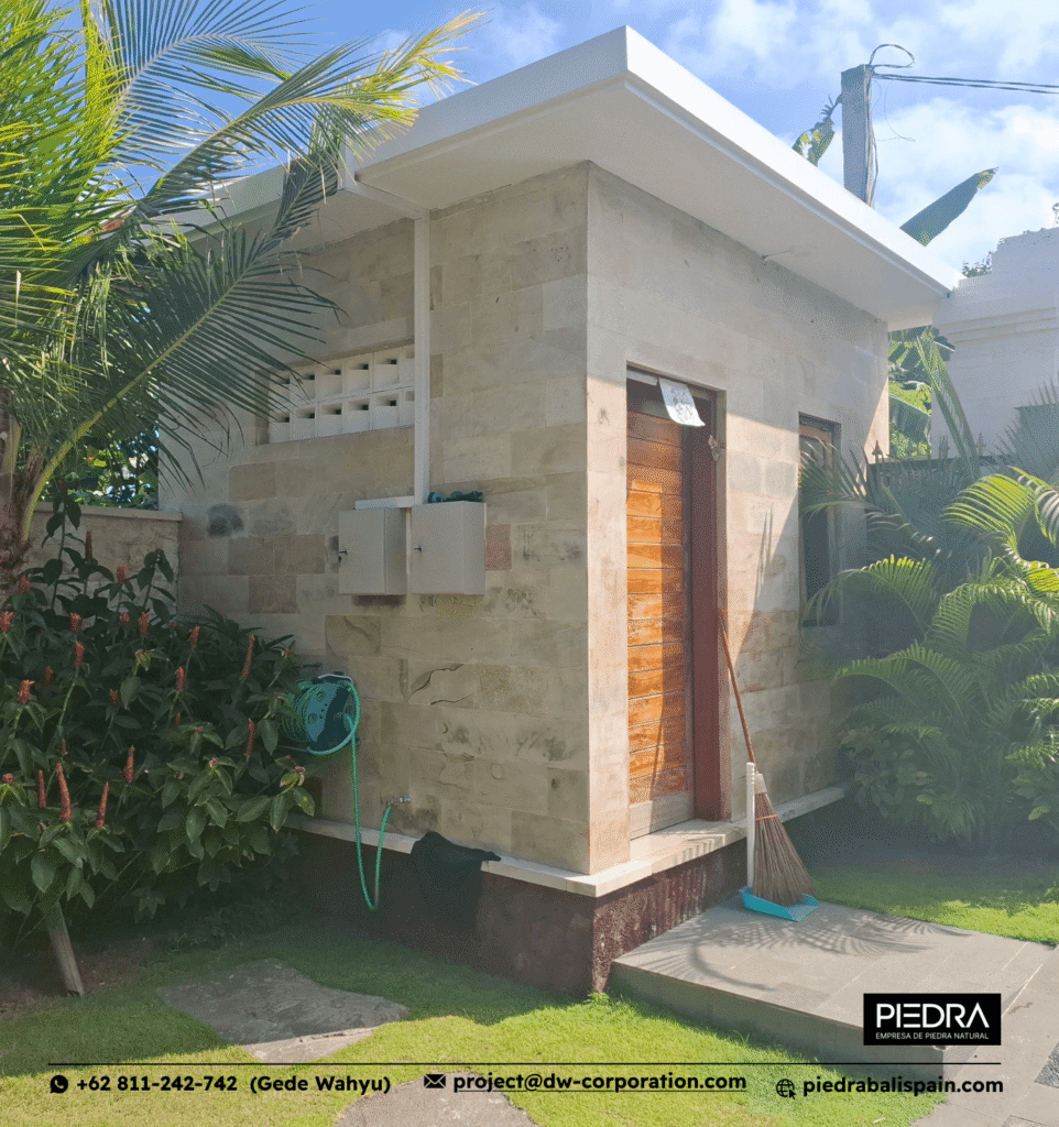 Muros de piedra para exteriors